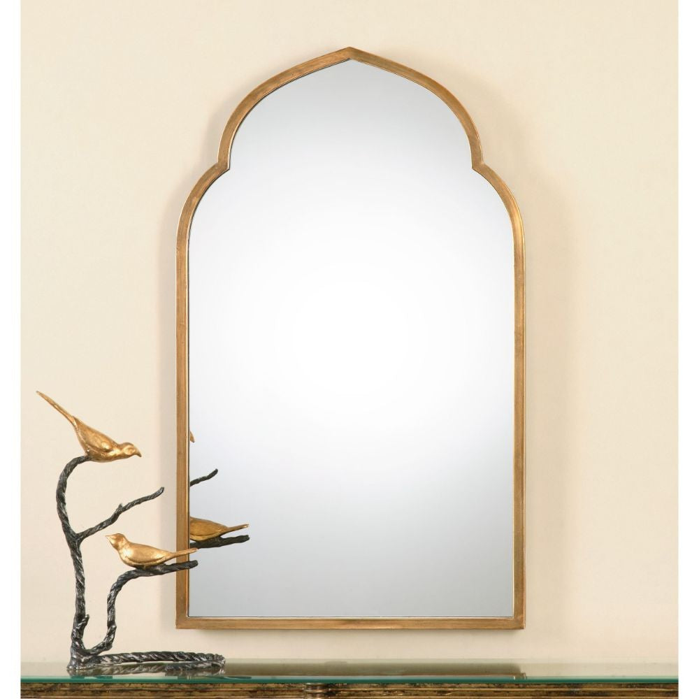 Uttermost Kenitra Gold Arch Mirror By Casagear Home UT-12907