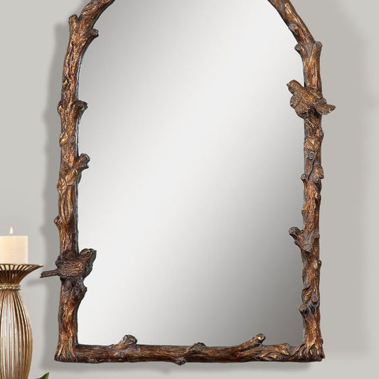 Paza - 36.75 inch Arch Mirror - 26.75 inches wide by 2.5 inches deep