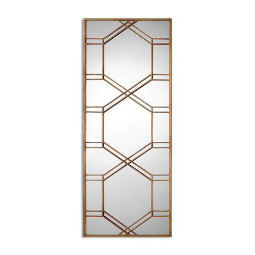 Uttermost Kennis Gold Leaf Leaner Mirror 13922