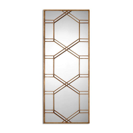 Uttermost Kennis Gold Leaf Leaner Mirror 13922