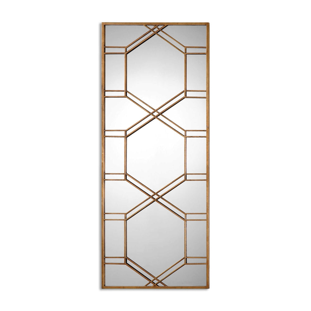 Uttermost Kennis Gold Leaf Leaner Mirror 13922