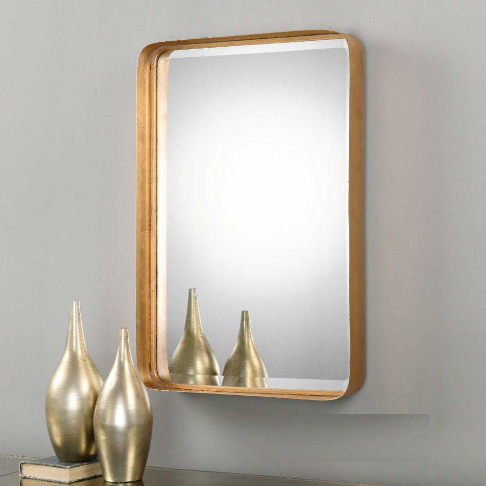 Uttermost Crofton Antique Gold Mirror By Casagear Home UT-13936