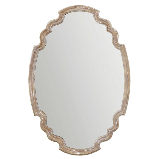 Uttermost Ludovica Aged Wood Mirror By Casagear Home