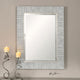 Uttermost Belaya Gray Wood Mirror By Casagear Home UT-14551