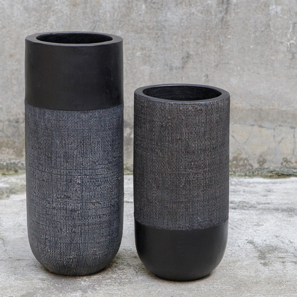 Uttermost Woven Shadow Vases Set/2 UT-17122