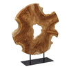 Uttermost 17126 Bahati Wood - Sculpture-22.8 Inches Tall and 19.7 Inches Wide Finish Color: Natural/Black UT-17126