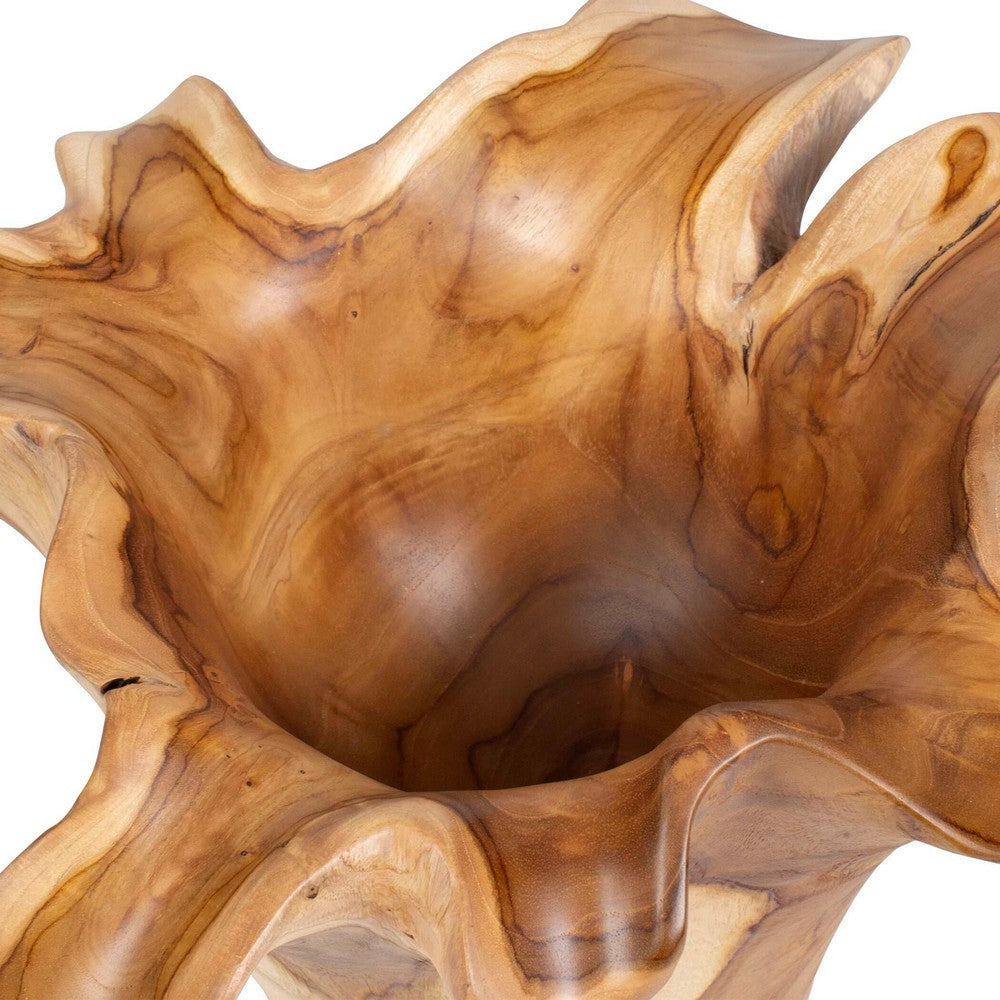 Uttermost Teak Flow Natural Outdoor Bowl