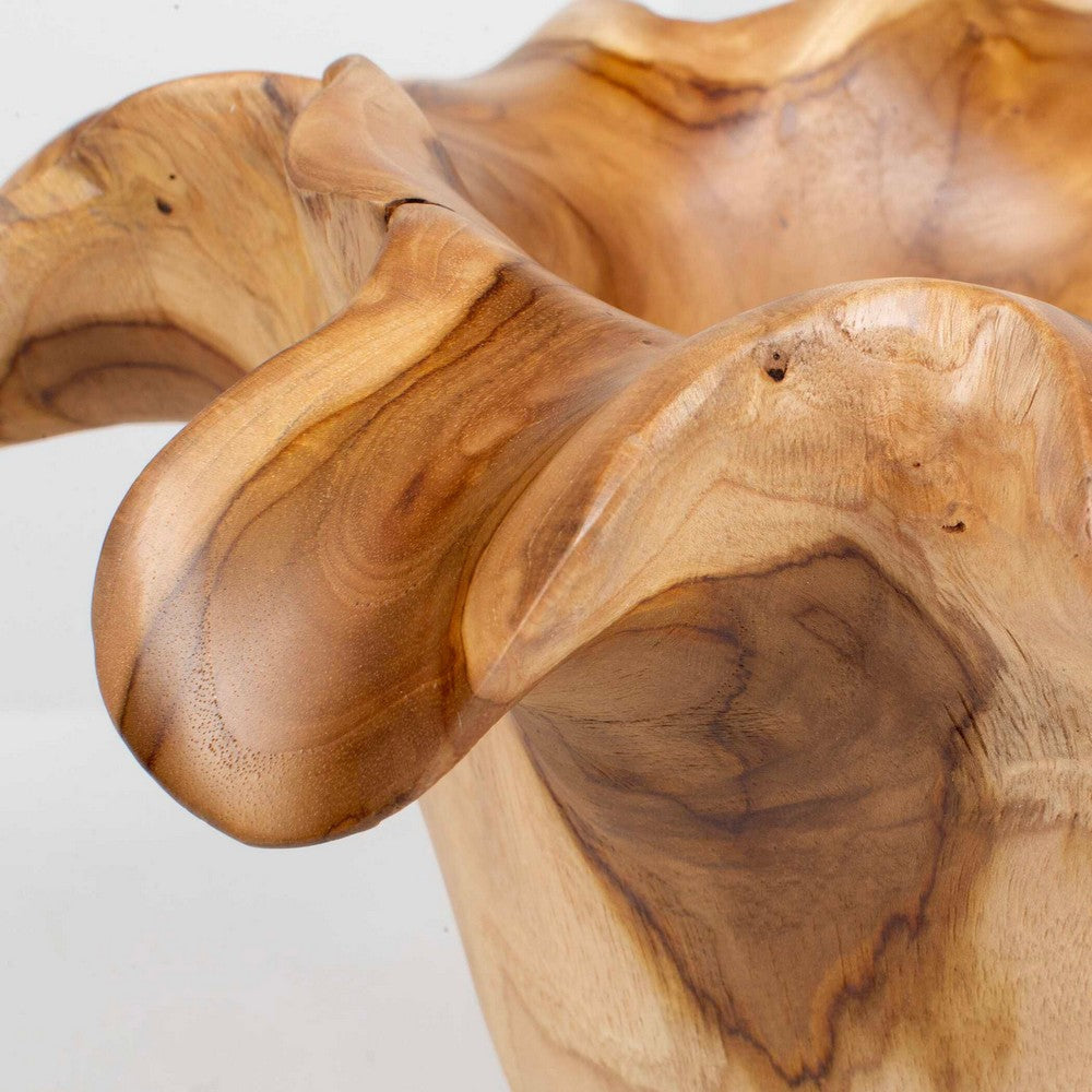 Uttermost Teak Flow Natural Outdoor Bowl
