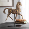 Uttermost Caballo Dorado Horse Sculpture By Casagear Home UT-17585