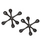 Uttermost Harlan Black Nickel Objects, S/2 By Casagear Home