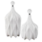 Uttermost Klara White Bottles, S/2 By Casagear Home