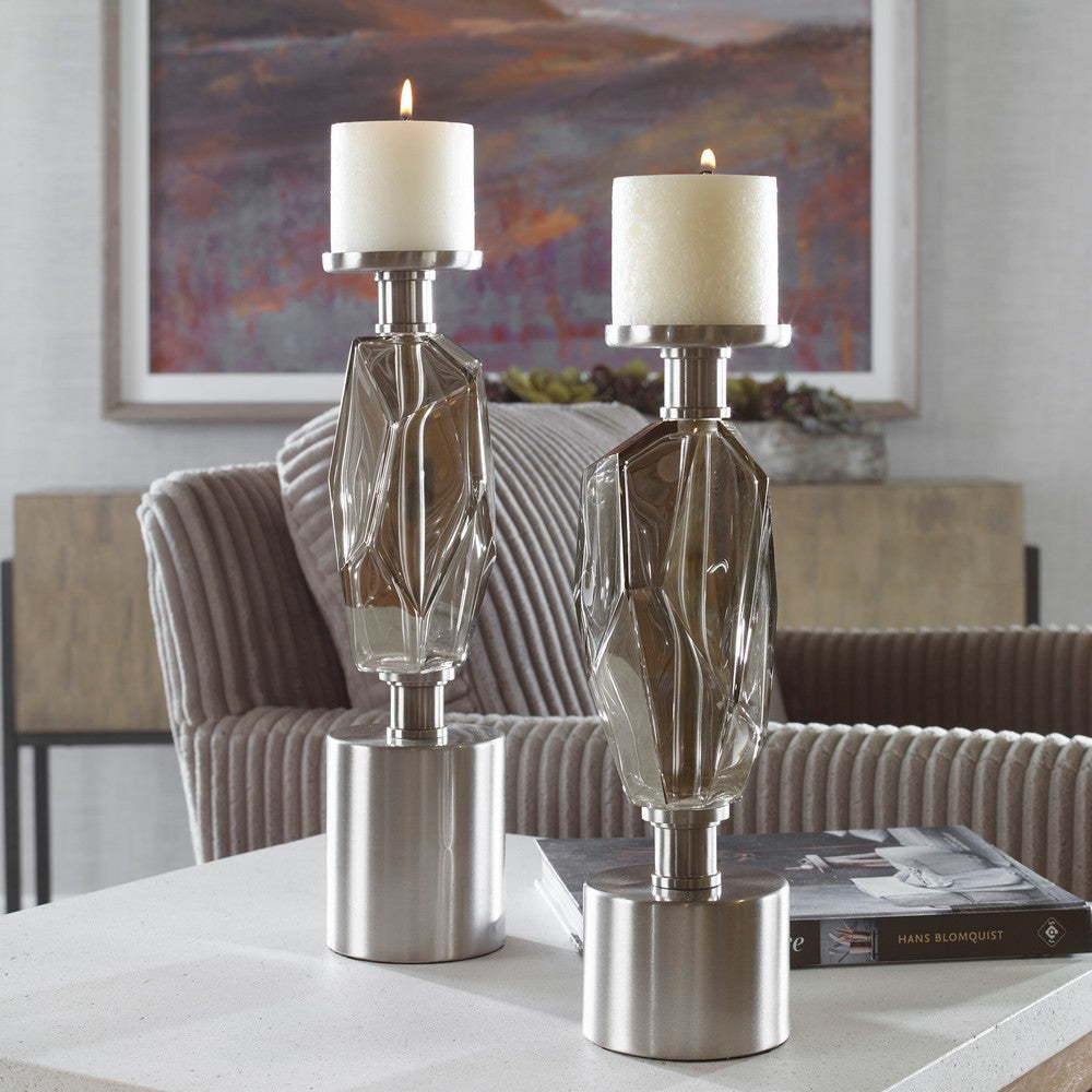 Uttermost Ore Candleholders Set/2 By Casagear Home UT-17994