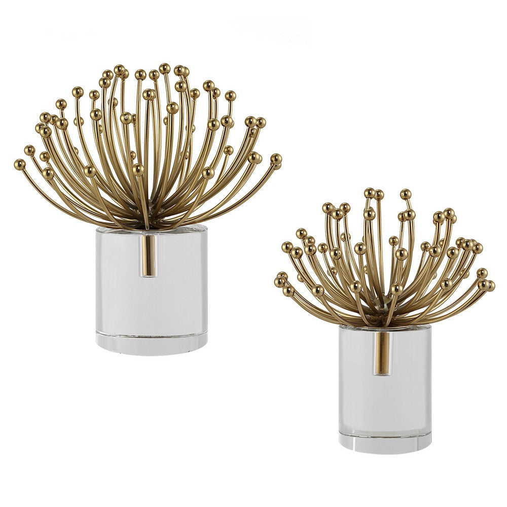 Uttermost 17997 Aga - Sculpture (Set of 2)-10 Inches Tall and 9 Inches Wide