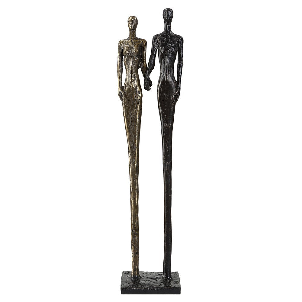 Uttermost Two's Company - Sculpture-20.25 Inches Tall and 4.25 Inches Wide