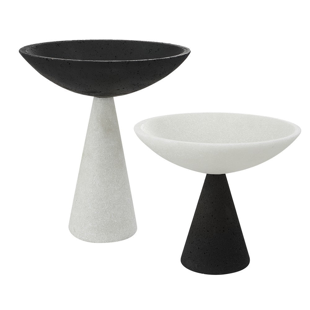 Uttermost Antithesis - Bowl (Set of 2)-11.75 Inches Tall and 10.25 Inches Wide