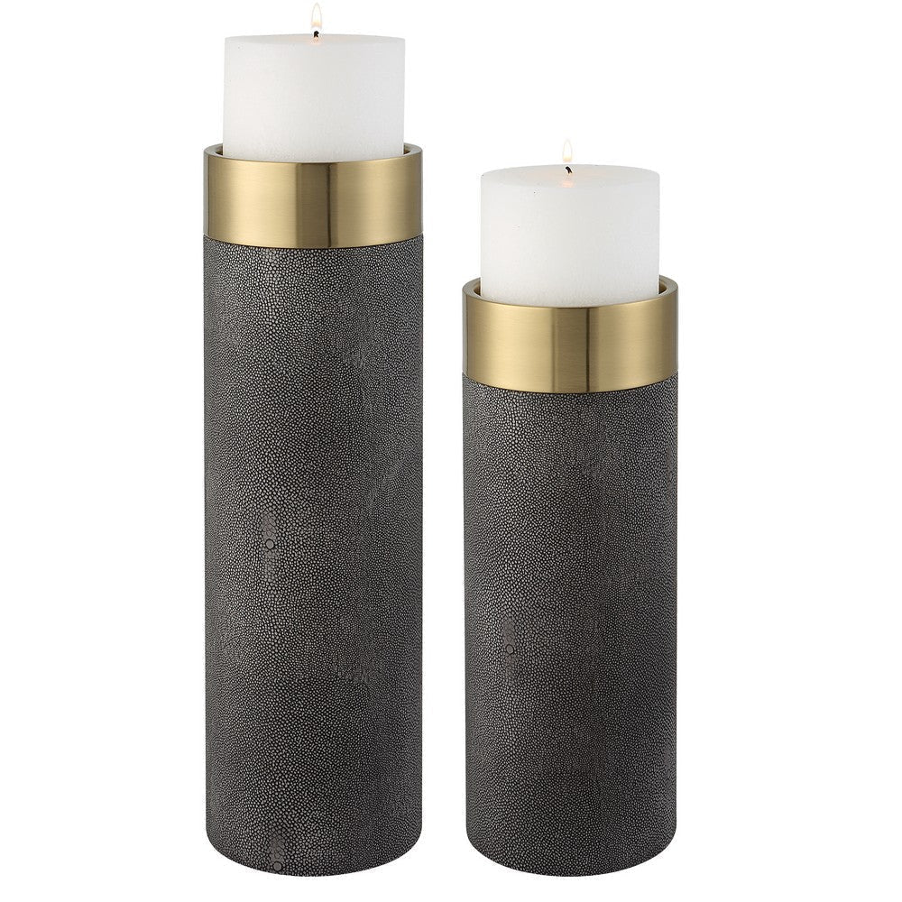 Wessex - Candleholder (Set of 2)-16 Inches Tall and 4.63 Inches Wide