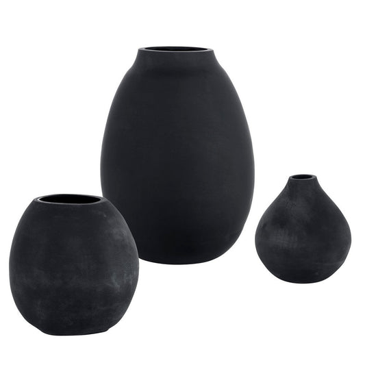 Uttermost Hearth - Vase (Set of 3)-12 Inches Tall and 9 Inches Wide