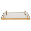 Uttermost Deki Gold Mirrored Tray By Casagear Home