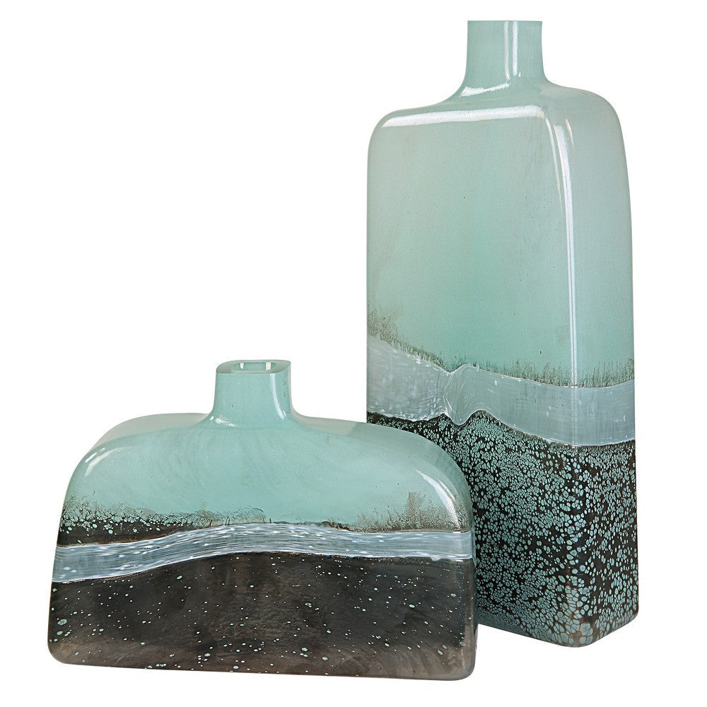 Fuze - Vase (Set of 2)-14.25 Inches Tall and 6 Inches Wide