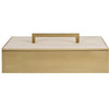 Wessex - Box-4.75 Inches Tall and 14 Inches Wide-White Finish
