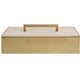 Wessex - Box-4.75 Inches Tall and 14 Inches Wide-White Finish
