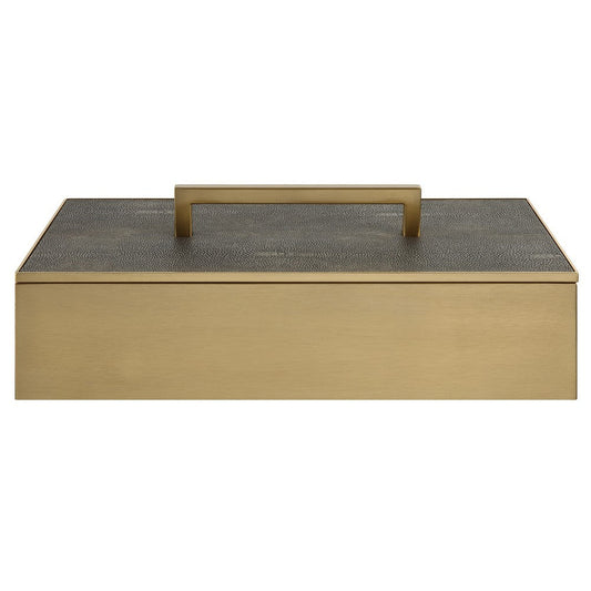 Wessex - Box-4.75 Inches Tall and 14 Inches Wide-Gray Finish