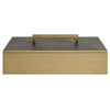 Wessex - Box-4.75 Inches Tall and 14 Inches Wide-Gray Finish