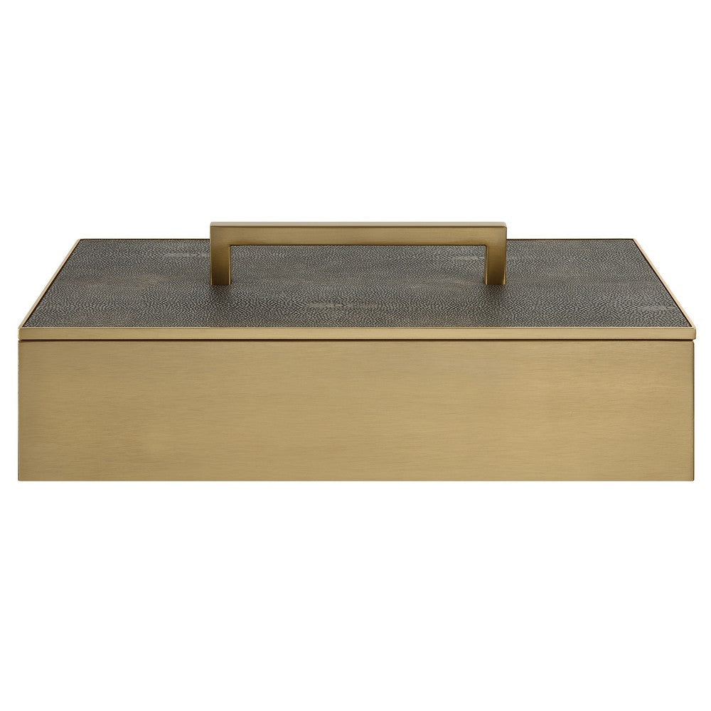 Wessex - Box-4.75 Inches Tall and 14 Inches Wide-Gray Finish