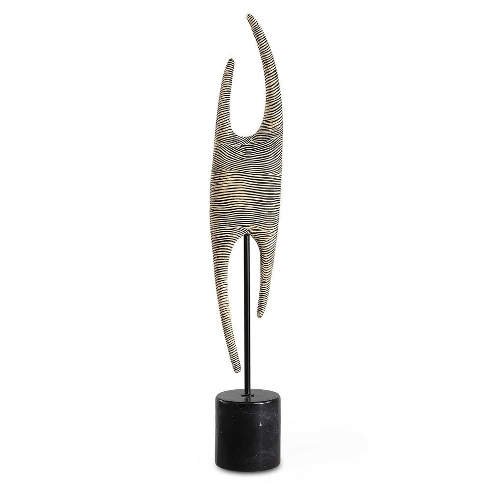 Uttermost Pochette Ribbed Sculpture UT-18135