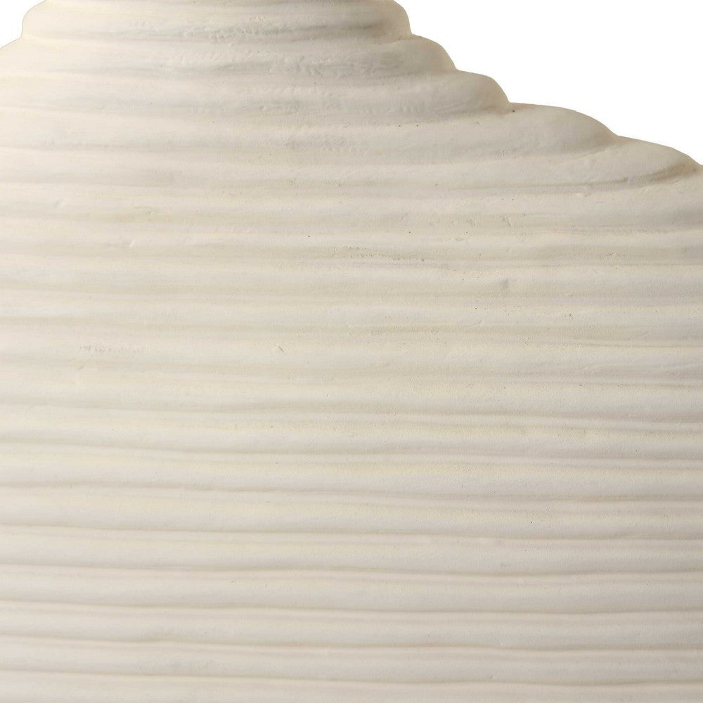 Uttermost Duostacked Matte White Vases Set/2 UT-18140