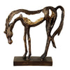 Uttermost 18141 Openly Grazing - Sculpture-13 Inches Tall and 13 Inches Wide UT-18141