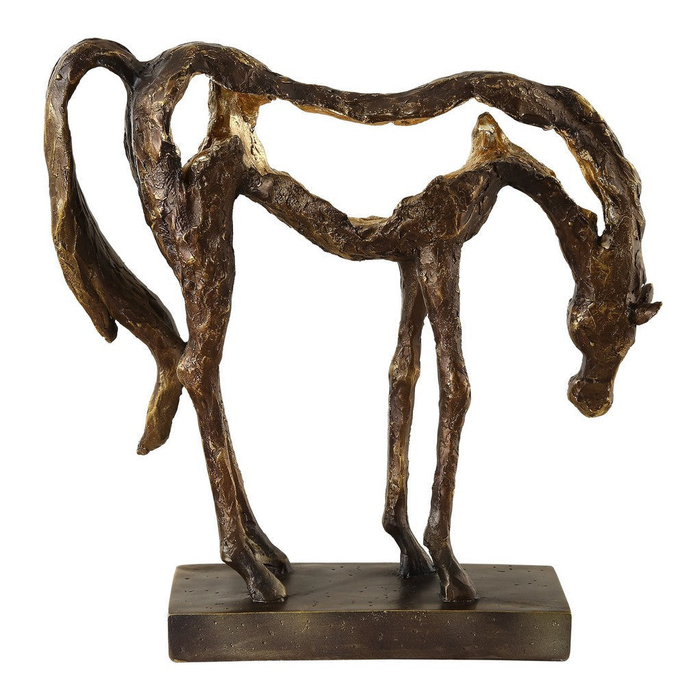 Uttermost 18141 Openly Grazing - Sculpture-13 Inches Tall and 13 Inches Wide UT-18141