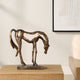 Uttermost 18141 Openly Grazing - Sculpture-13 Inches Tall and 13 Inches Wide