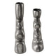 Uttermost Free Flowing Nickel Vases Set/2 UT-18145