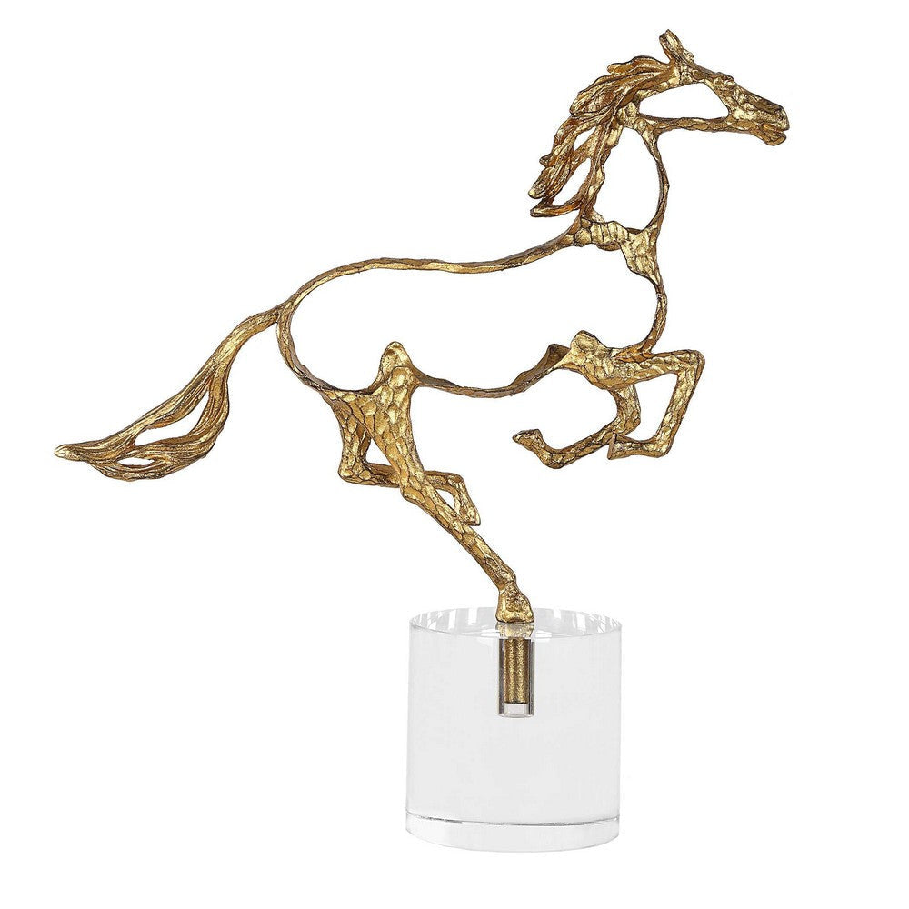 Uttermost Gallop Gold Sculpture UT-18146