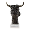 Uttermost Bison Bust Bronze Sculpture UT-18148