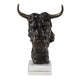 Uttermost Bison Bust Bronze Sculpture UT-18148