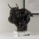 Uttermost Bison Bust Bronze Sculpture UT-18148