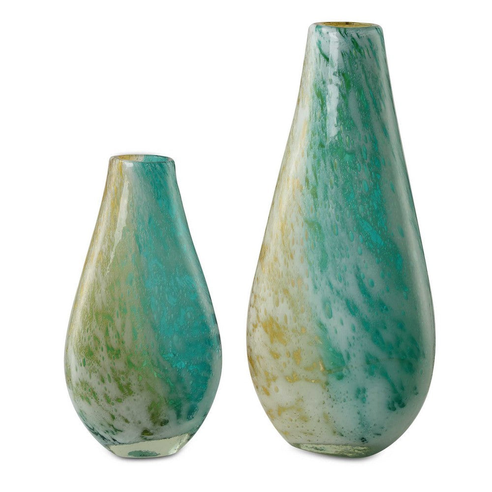 Uttermost High Tide Glass Vases Set/2 UT-18157