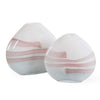 Uttermost Blush Swirl Glass Vases Set/2