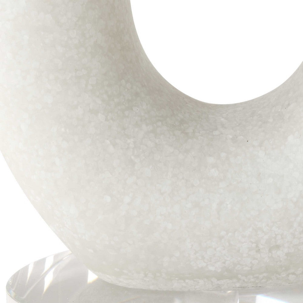 Uttermost Feamelo Ivory Stone Candleholders Set/2