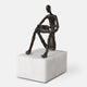 Uttermost 18162 Sit Back Relax and Read - Sculpture-6 Inches Tall and 4 Inches Wide