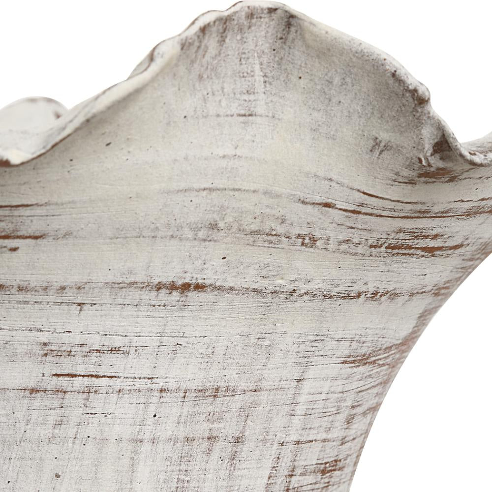 Uttermost 18174 Ruffled Petal - Vase (Set of 2)-16 Inches Tall and 11 Inches Wide UT-18174