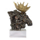 Uttermost Moose Bust Bronze Sculpture UT-18187
