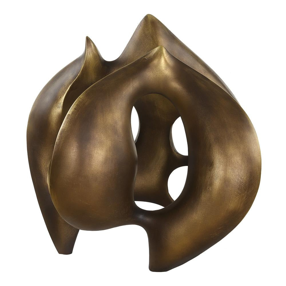 Uttermost 18193 Celestial Flow - Sculpture-13.25 Inches Tall and 12.75 Inches Wide UT-18193
