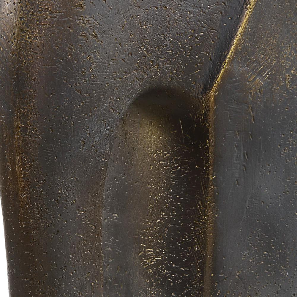 Uttermost 18195 Timeless Tusk - Sculpture (Set of 2)-9.06 Inches Tall and 7.4 Inches Wide UT-18195