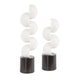 Uttermost 18198 Symmetry - Sculpture (Set of 2)-18 Inches Tall and 4.5 Inches Wide UT-18198