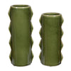Uttermost Meander Green Vases, Set/2