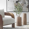 Uttermost Ridge Light Brown Vases, Set/2