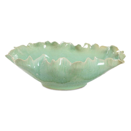 Uttermost Lila Green Glass Bowl